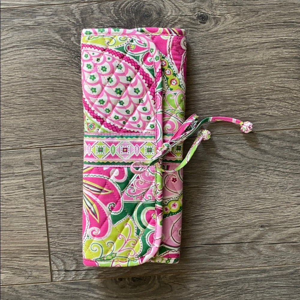 Vera Bradley Makeup Brush Clutch